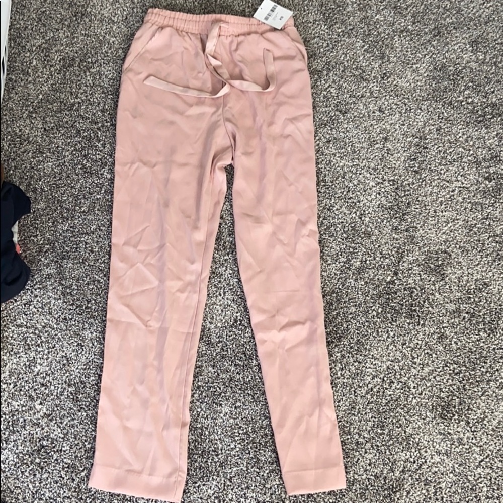 pink dress pants